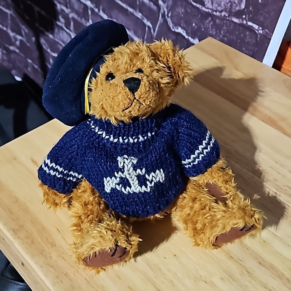 Original Pickford Tango Bear of Happiness Brass Button Collectible